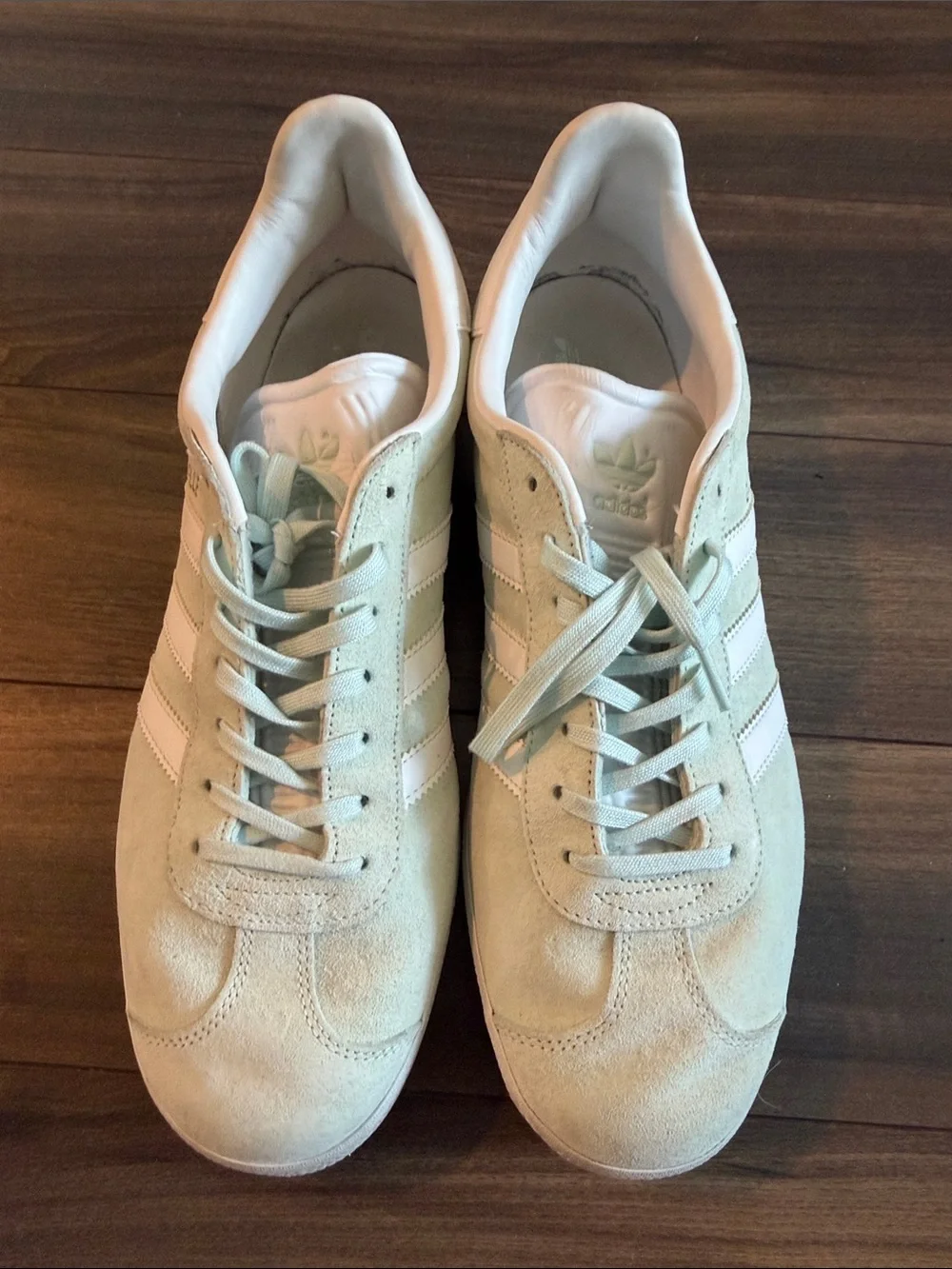 adidas Gazelle Men's Suede Sneakers in Mint Green